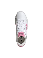 Detská obuv adidas Grand Court 3.0 white and pink HP3528
