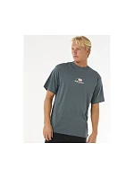 Tričko model 22235028 Icon Tee, tyrkysové - Rip Curl