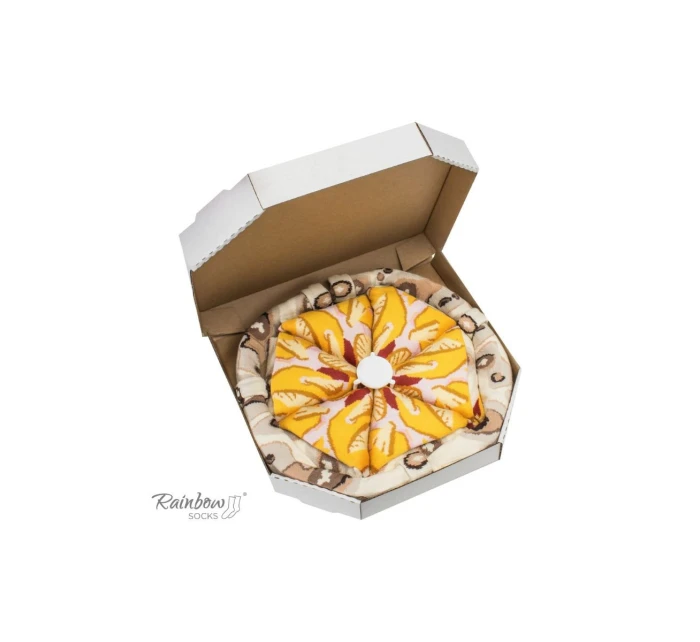 Skarpetki Rainbow Socks Pizza 4 Pary Hawajska