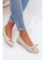Baleríny s Mašlí Béžové model 21997782 - Boto
