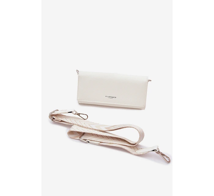 Peněženka Kabelka 2v1 S Páskem Ecru model 22111668 - Flora&Co