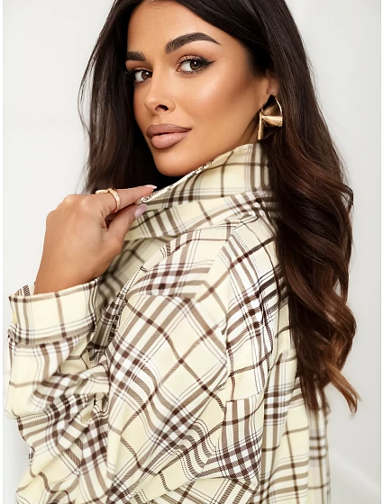 Koszula IT KS model 22107634 jasny żółty - FPrice