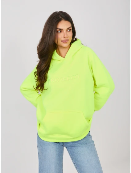 RV BL mikina s kapucňou A1034.30 fluo yellow