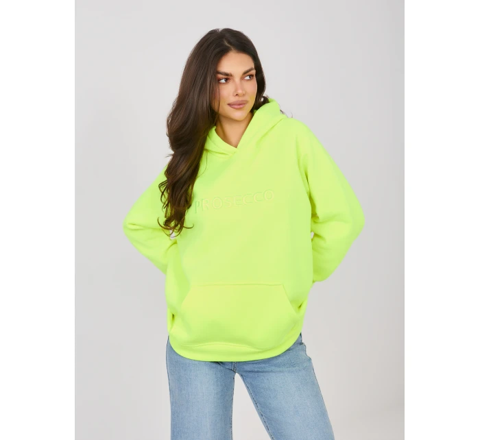 RV BL mikina s kapucňou A1034.30 fluo yellow