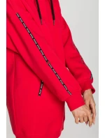 Dámská mikina model 19358956 červená Made Of Emotion - Moe