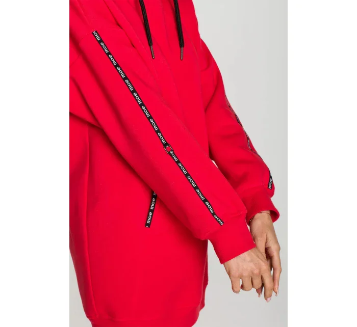 Dámská mikina model 19358956 červená Made Of Emotion - Moe