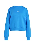 Dámska mikina adidas Essentials Small Logo Feelcozy modrá KC5280