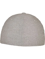 Flexfit 180 6 panelová kšiltovka "Delta" 55.0180 silver melange