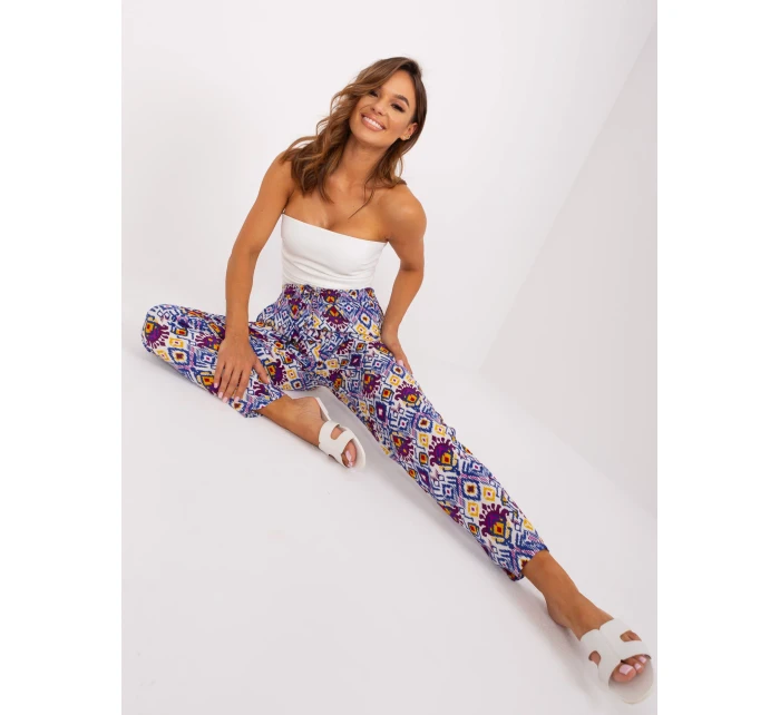 Nohavice D73770M61869O fialová