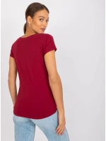 Tričko RV TS 4832.16P gaštanová