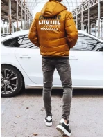 Pánská oboustranná zimní bunda tmavě modrá Dstreet model 21965462 - FashionStreet