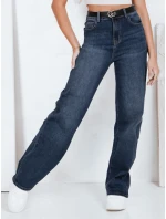Dámské modré džíny s širokými nohavicemi Dstreet model 21992662 - FashionStreet
