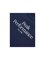 Detská mikina Peak Performance Jr Original Crew, farba tmavomodrá