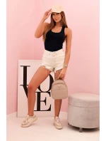 Dámske bavlnené boxerky so širokými ramienkami Navy Blue Dámske bavlnené boxerky so širokými ramienkami Navy Blue