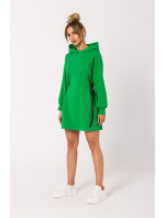 šaty s pruhy s logem zelené model 18383243 - Moe