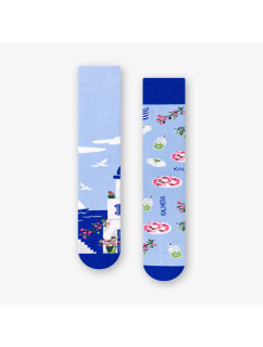 Ponožky Santorini 079-A069 Modrá - Viac