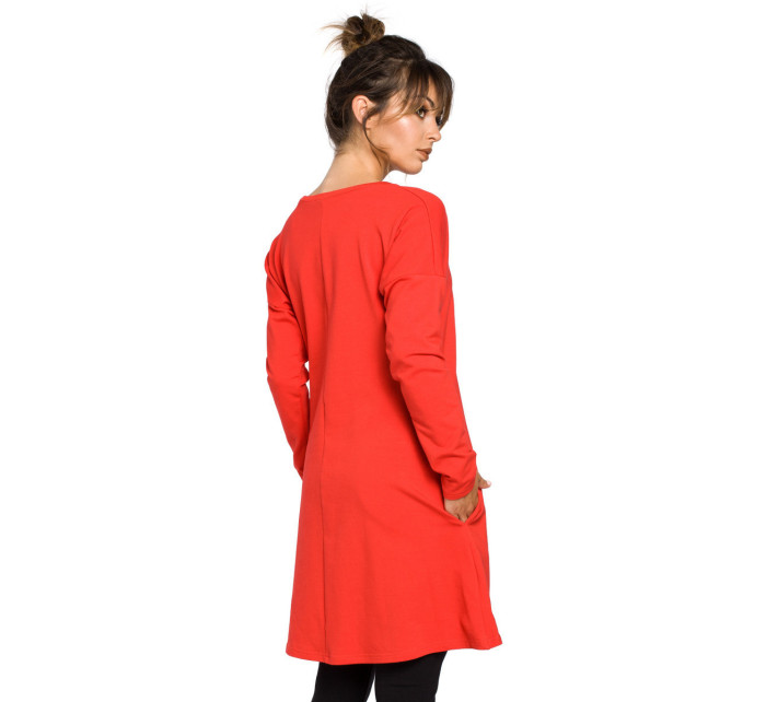 Dámske šaty B042 červené - BeWear