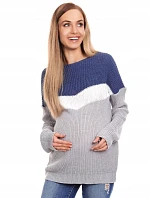 Dámsky tehotenský sveter 40023 - Peekaboo