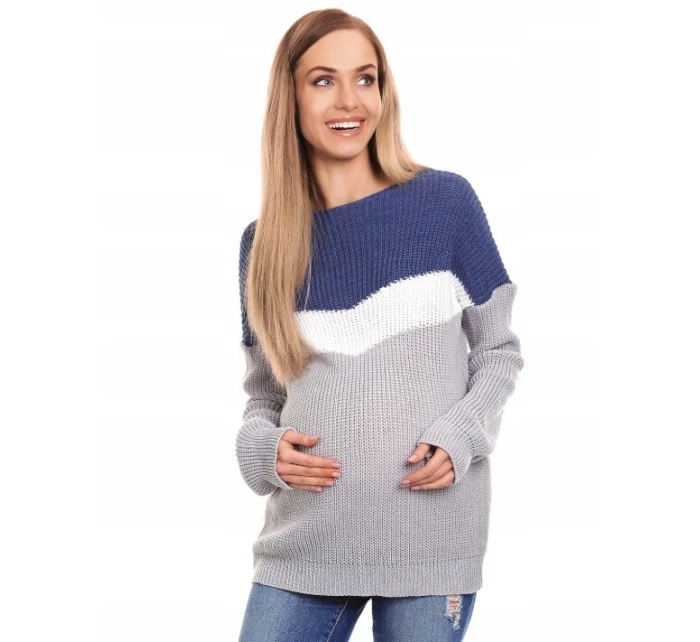 Dámsky tehotenský sveter 40023 - Peekaboo