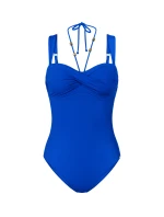 Dámské jednodílné plavky Summer Twist 01 BLUE modré  model 22006043 - Triumph