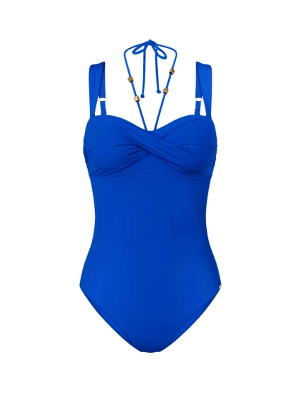 Dámské jednodílné plavky Summer Twist 01 BLUE modré  model 22006043 - Triumph