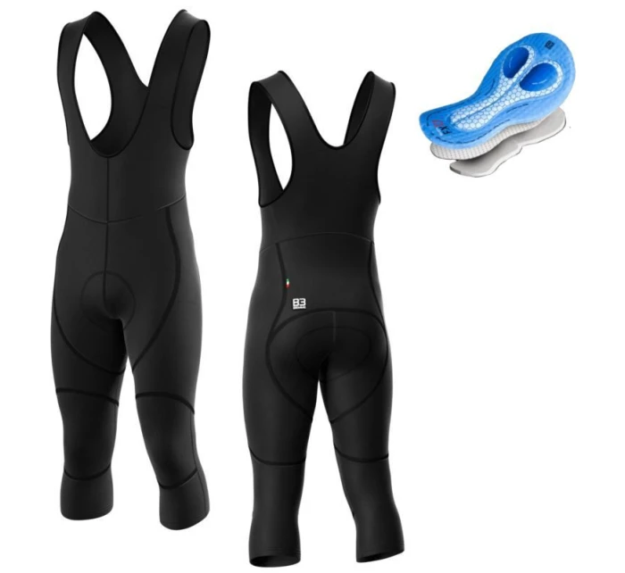 Biemme 3/4 šortky CLASSIC čierne XL