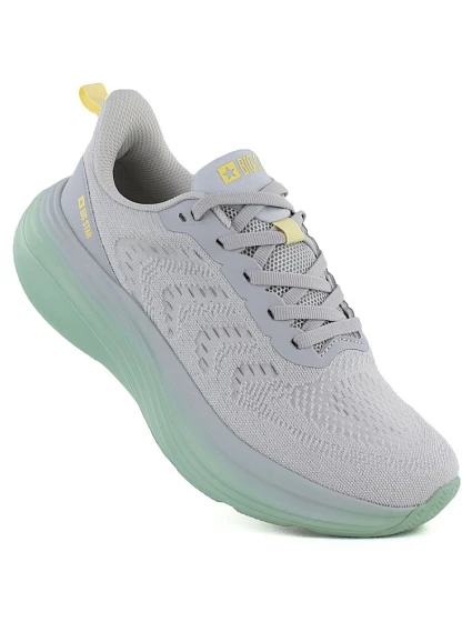 Dámska šedá športová obuv na platforme Big Star TT274048