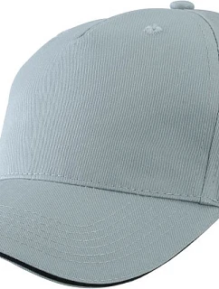 MB 5 panelová sandwich kšiltovka 03. light grey/black model 22495800 - Daiber