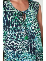 Šaty bez rukávů s potiskem model 19696757 - Vamp Šaty bez rukávů s potiskem model 19696757 - Vamp