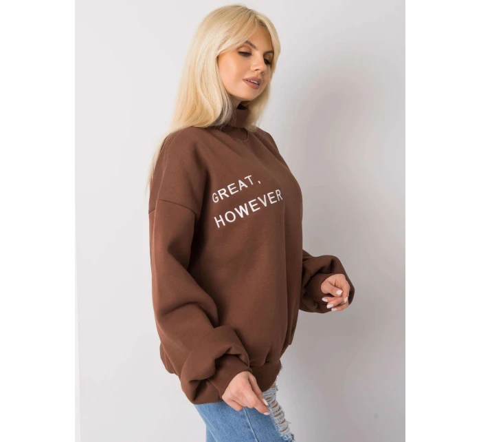 Mikina EM BL 649.23X hnedá