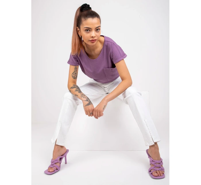 Tričko TW TS 1001.30x fialová Tričko TW TS 1001.30x fialová