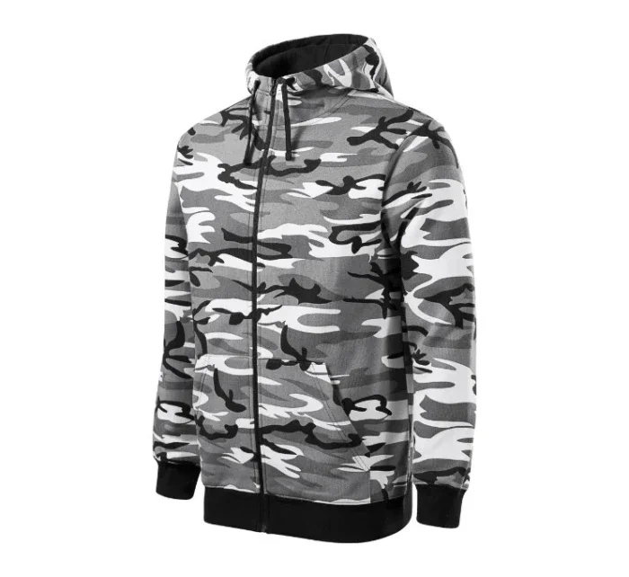Camo Zipper mikina pánská camouflage gray Camo Zipper mikina pánská camouflage gray