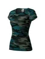 Camo Pure Tričko maskáčové petrol Camo Pure Tričko maskáčové petrol