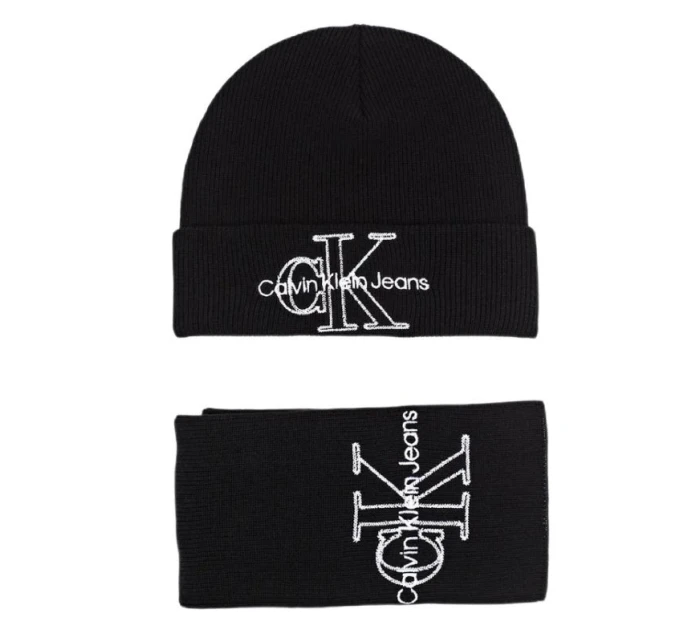 Čiapka + šál Calvin Klein Jeans W K60K608858 Čiapka + šál Calvin Klein Jeans W K60K608858