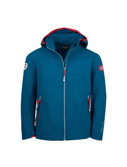 Bunda Trollkids Kvalvika Softshell Jr 328-151