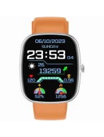 Pánské chytré hodinky Orange Strap + Black Strap model 21807101 - Gravity Pánské chytré hodinky Orange Strap + Black Strap model 21807101 - Gravity