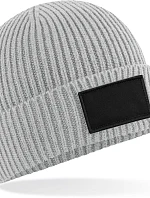 Beechfield B 442R Čiapka s nášivkou „Fashion“ 53.442R svetlošedá/čierna