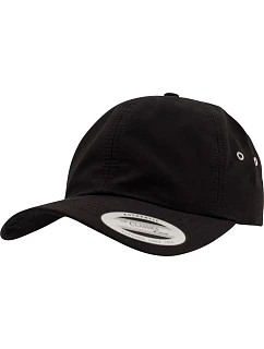 Flexfit 6245WR 6-panelová čiapka s kšiltom „Water Repellent“ 55.45WR čierna
