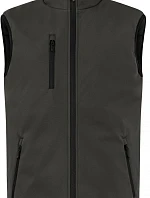 Clique Padded Softshell Vest Men Pánska zateplená softshellová vesta 67.0958 tmavošedá