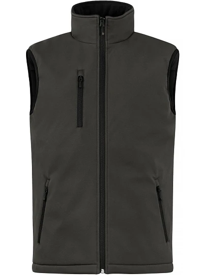 Clique Padded Softshell Vest Men Pánska zateplená softshellová vesta 67.0958 tmavošedá Clique Padded Softshell Vest Men Pánska zateplená softshellová vesta 67.0958 tmavošedá