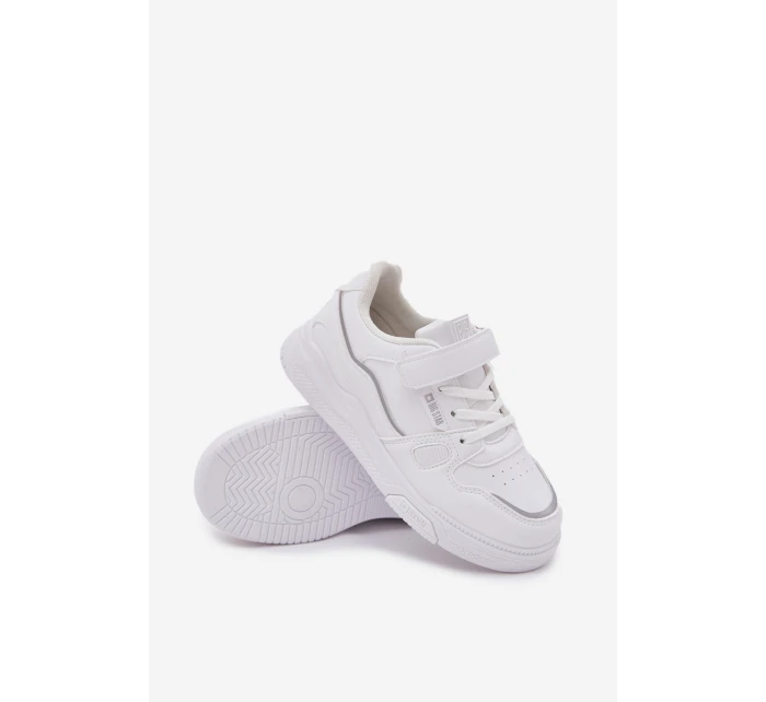 Dětské tenisky na suchý zip Big Star model 21706408 Bílé - Big Star Shoes