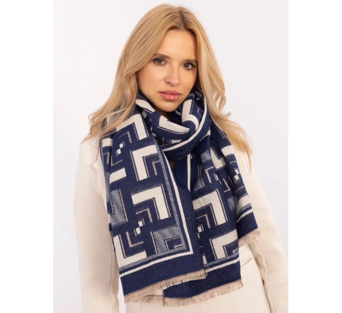 Šatka AT SZ 23158.32 tmavo modrá a biela