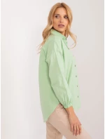 Koszula BP KS model 21215664 pistacjowy - FPrice Koszula BP KS model 21215664 pistacjowy - FPrice