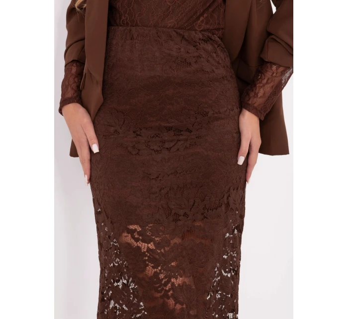 Spódnica MI SD model 21480339 brązowy - FPrice