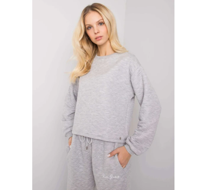 Mikina RV BL 7446.99 sivá