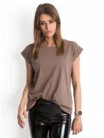 Tričko RV TS model 14819145 hnědá - FPrice Tričko RV TS model 14819145 hnědá - FPrice