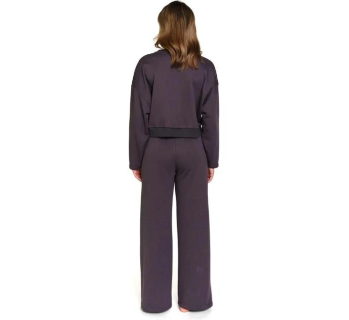 Dámska tepláková súprava DRS.7360 Tmavo šedá - Doctor nap