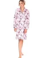 Dámsky župan Toya so zipsom ružový - Vestis