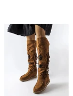 Čižmy na klinovom podpätku model 205790 Solea