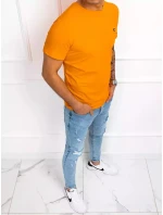 Pánske oranžové tričko FashionStreet RX4806